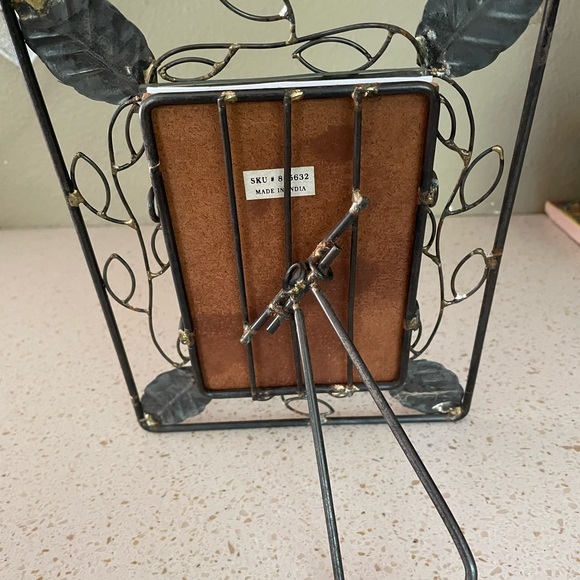 Picture frame made of metal with ivy design - Picture 8 of 8